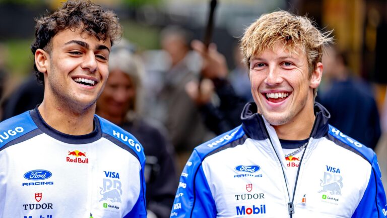 The Key Red Bull Figures Set to Decide Liam Lawson’s F1 Future 4 f1 qa lindblad and lawson futures at racing bulls rwanda imola The Key Red Bull Figures Set to Decide Liam Lawson’s F1 Future